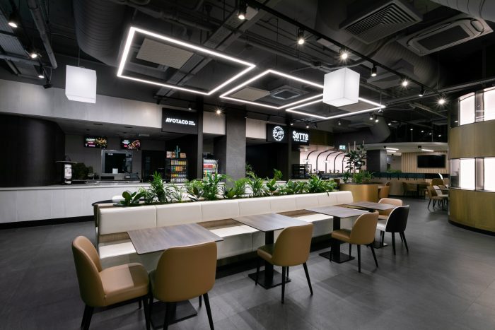 Re-imagining the airport food court -